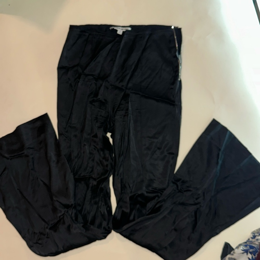 Elizabeth and James Silk flare dress pants